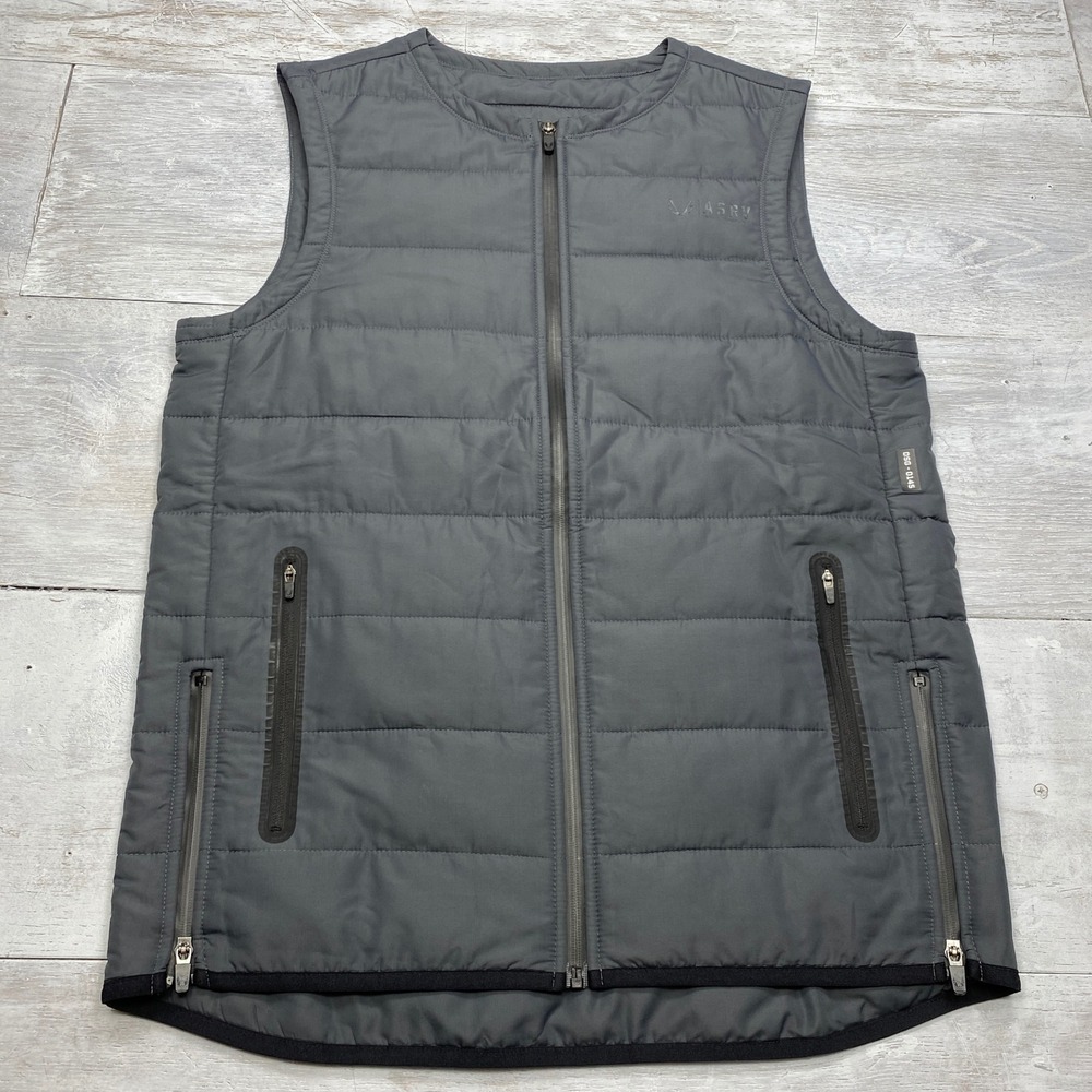 ASRV DSG-0145 Insulated Training Vest Mens Medium Grey 3M Thinsulate Ripstop